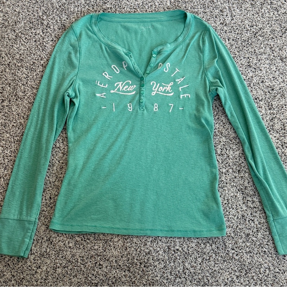 Aeropostale Women’s Tops Bundle - Teal, Aqua, Purple, Hot Pink - Picture 10 of 16